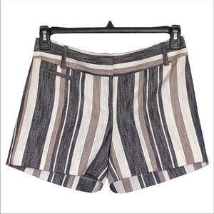 Ann Taylor LOFT Women's Riviera Mid-Rise Short 100% Cotton 4" Inseam Size 0